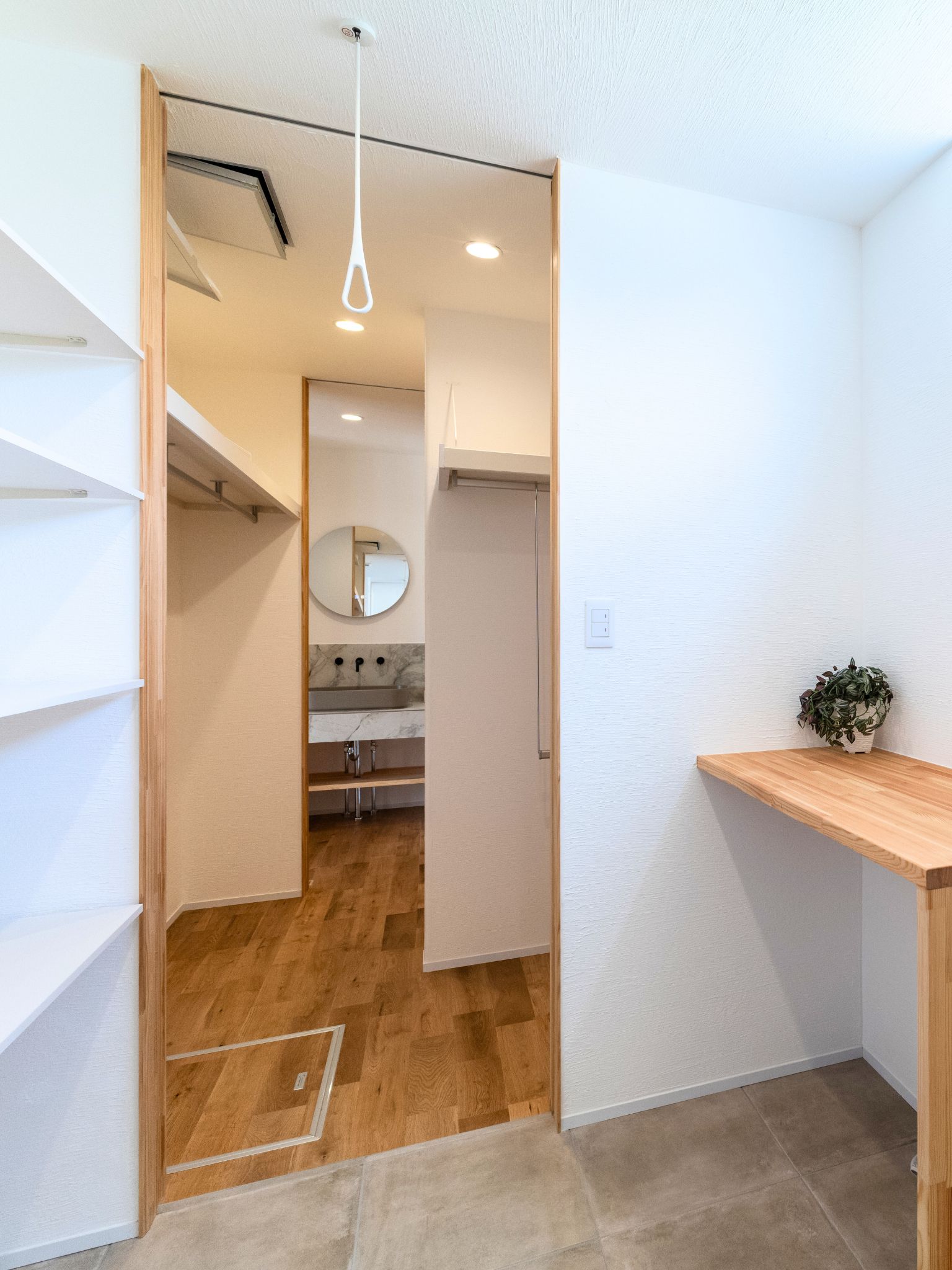 洗濯〜部屋干し〜収納で快適な家事ラク動線